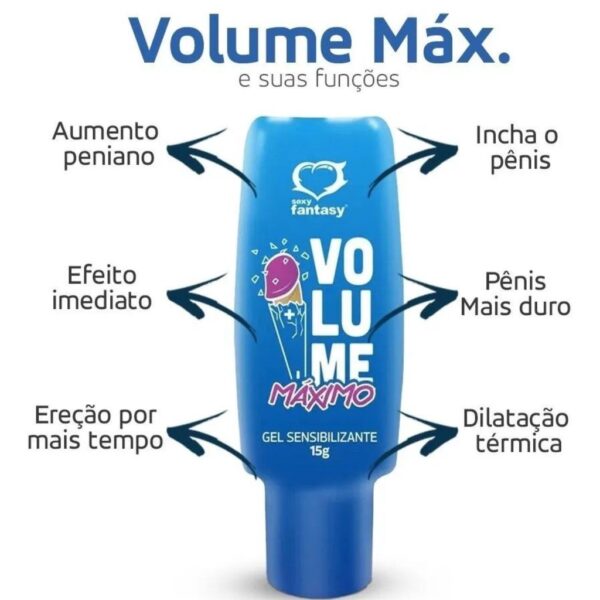 Volume Máximo Gel Sensibilizante 1